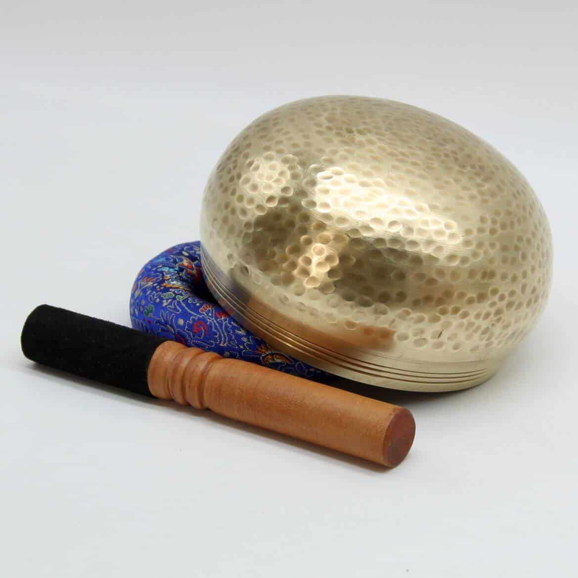 Healing Lama 5.25 inch Hand Hammered Singing Bowl. - Image 2