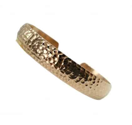 Hand Hammered Pure Copper Bracelet.
