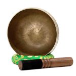 Hand Beaten Large Singing Bowl - 6.5 inches. All 7 Chakras Available.