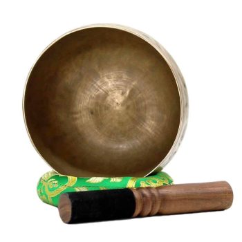 Hand Beaten Large Singing Bowl - 6.5 inches. All 7 Chakras Available.