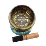 Etched Om Mani Mantra Singing Bowl - 4.5 inches. (Root Chakra)