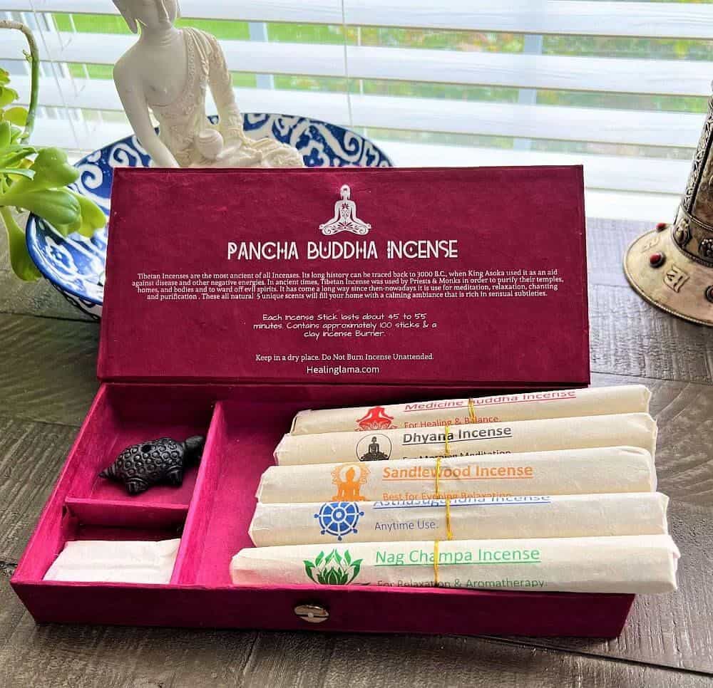 Pancha Buddha Incenses Gift Set - Image 2